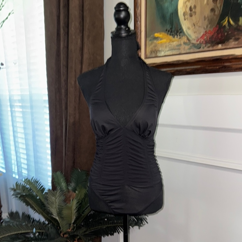 Black Halter Swimsuit